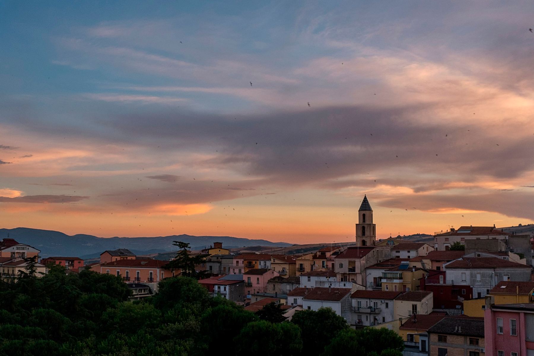 Sunset over Rionero
